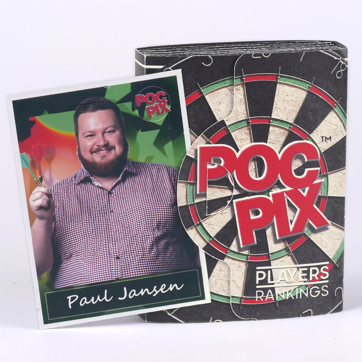 Pocket Trading Card Binder Album : Darts : Player Rankings