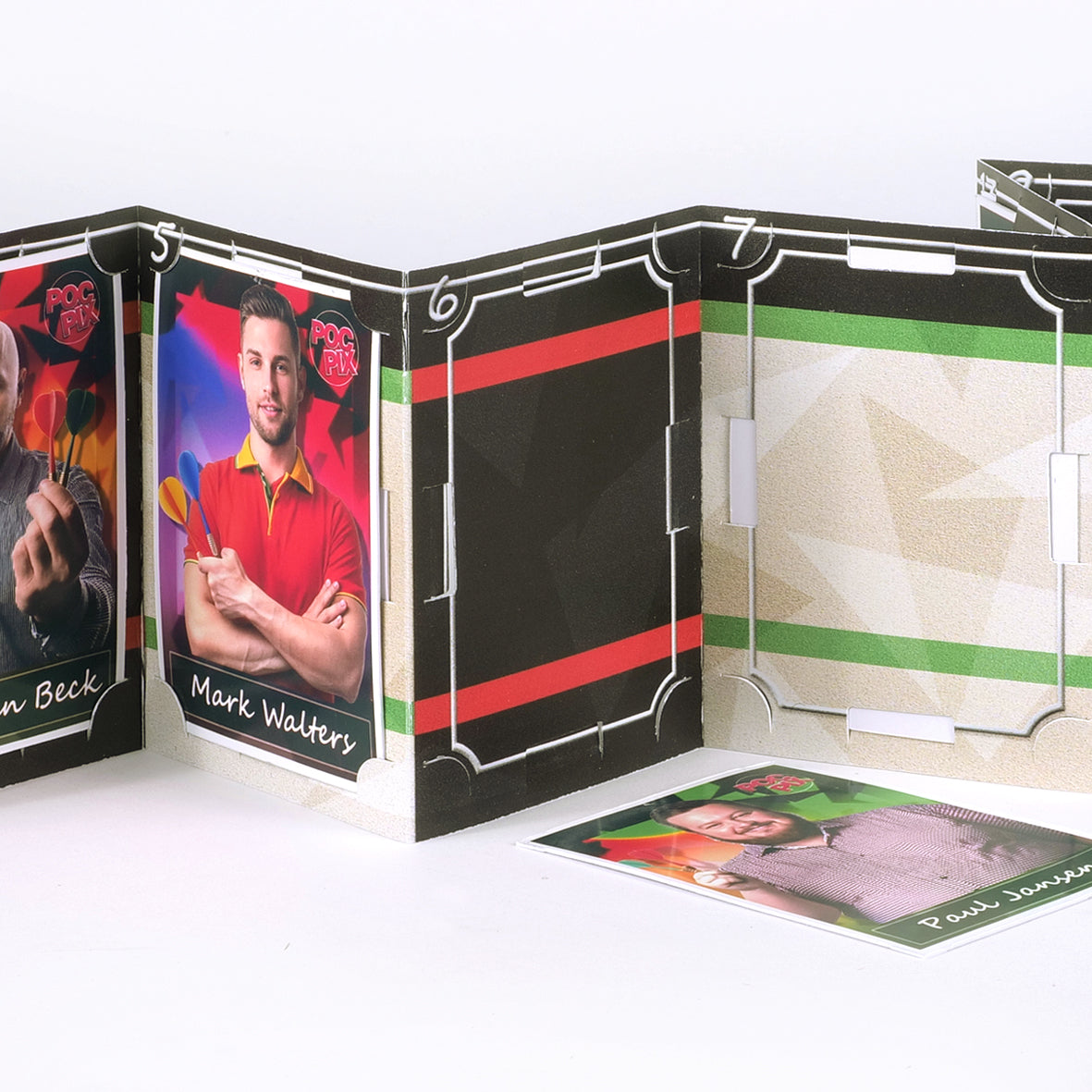 Pocket Trading Card Binder Album : Darts : Player Rankings