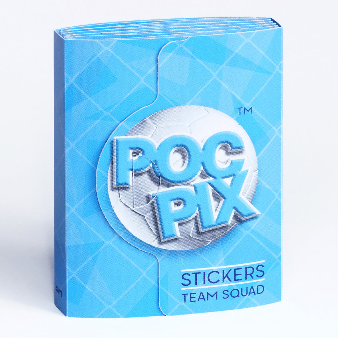 Pocket TCG Football Sticker Collection Book : Sky Blue