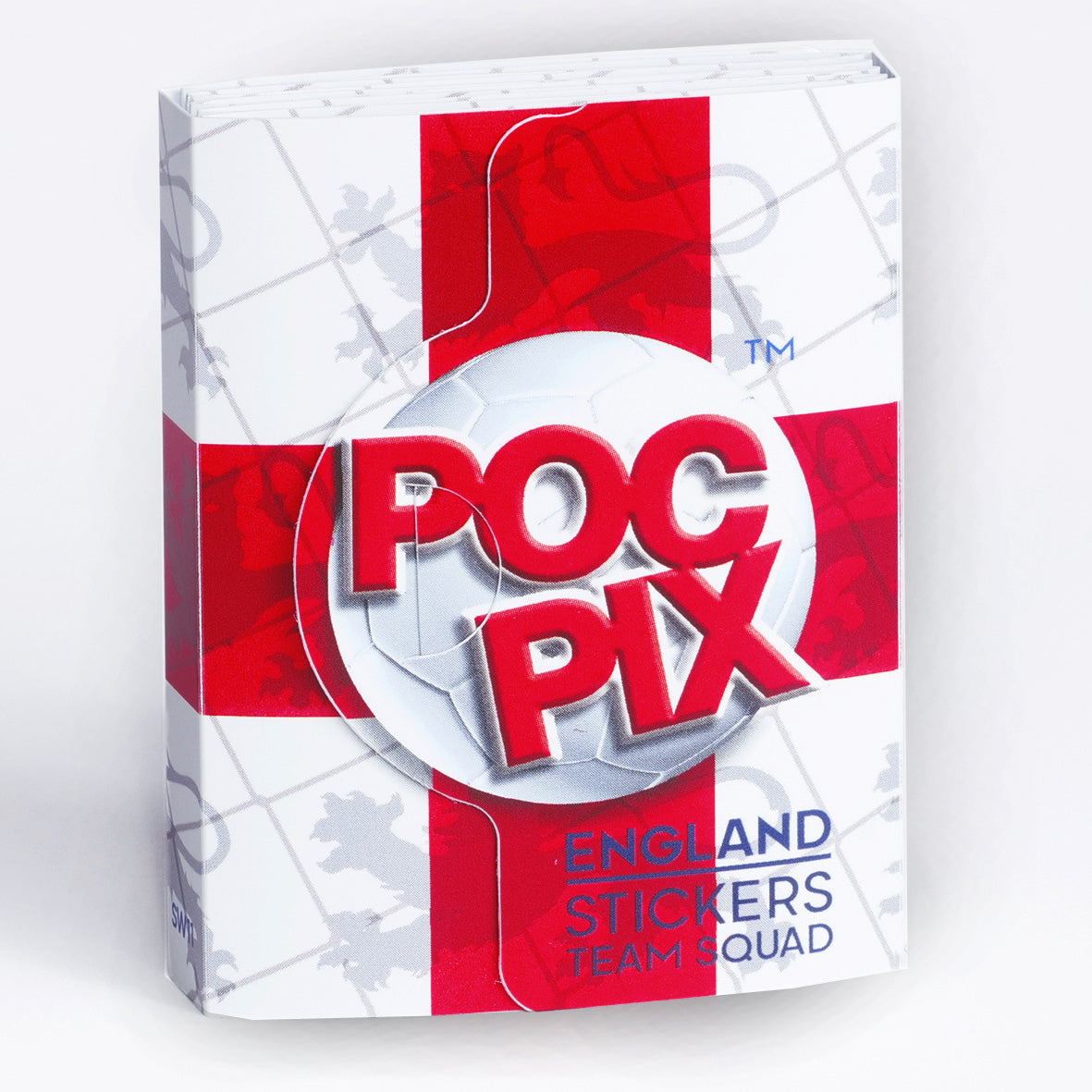 Pocket TCG Football Sticker Collection Book : England Team Squad