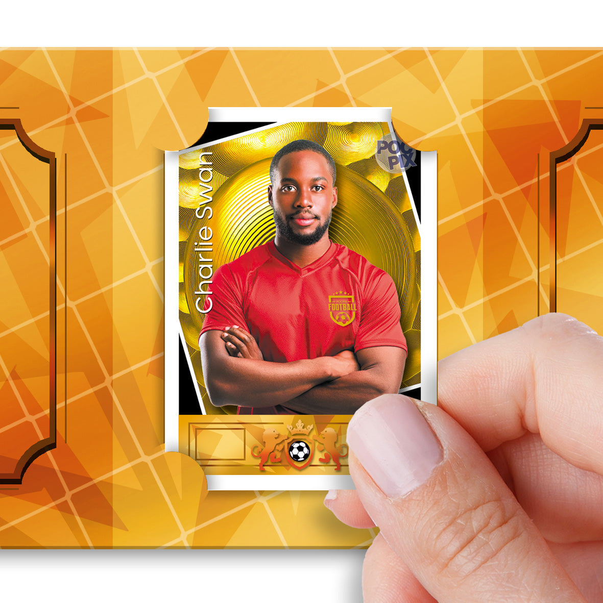 Pocket TCG Football Sticker Collection Book : Legends / Dream Team