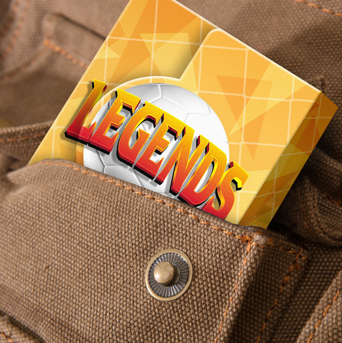 Pocket TCG Football Sticker Collection Book : Legends / Dream Team