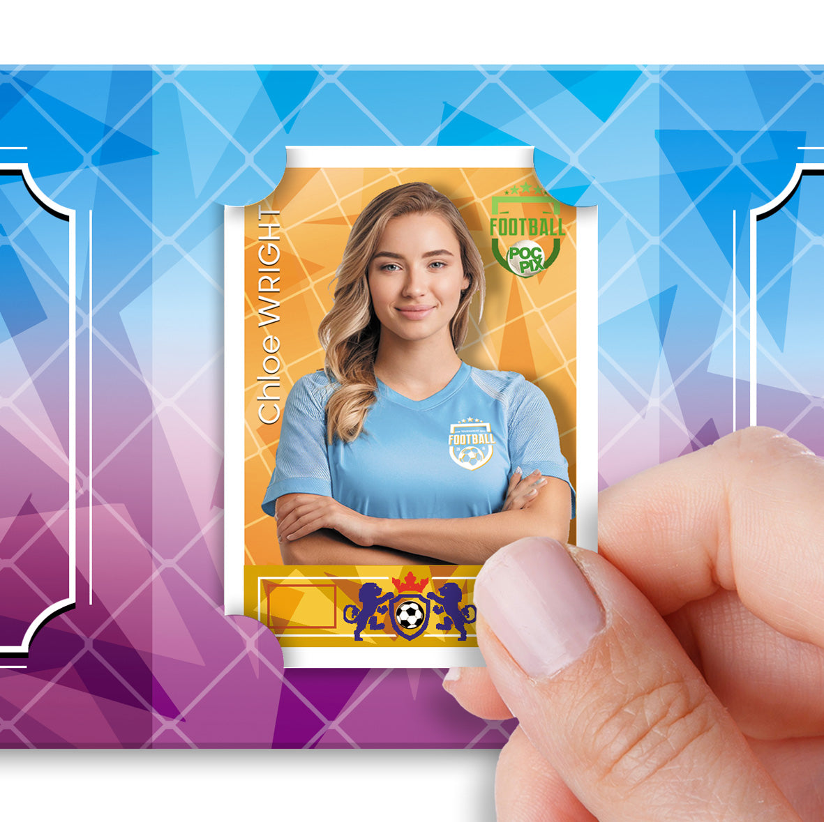 Pocket TCG Football Sticker Collection Book : All Stars