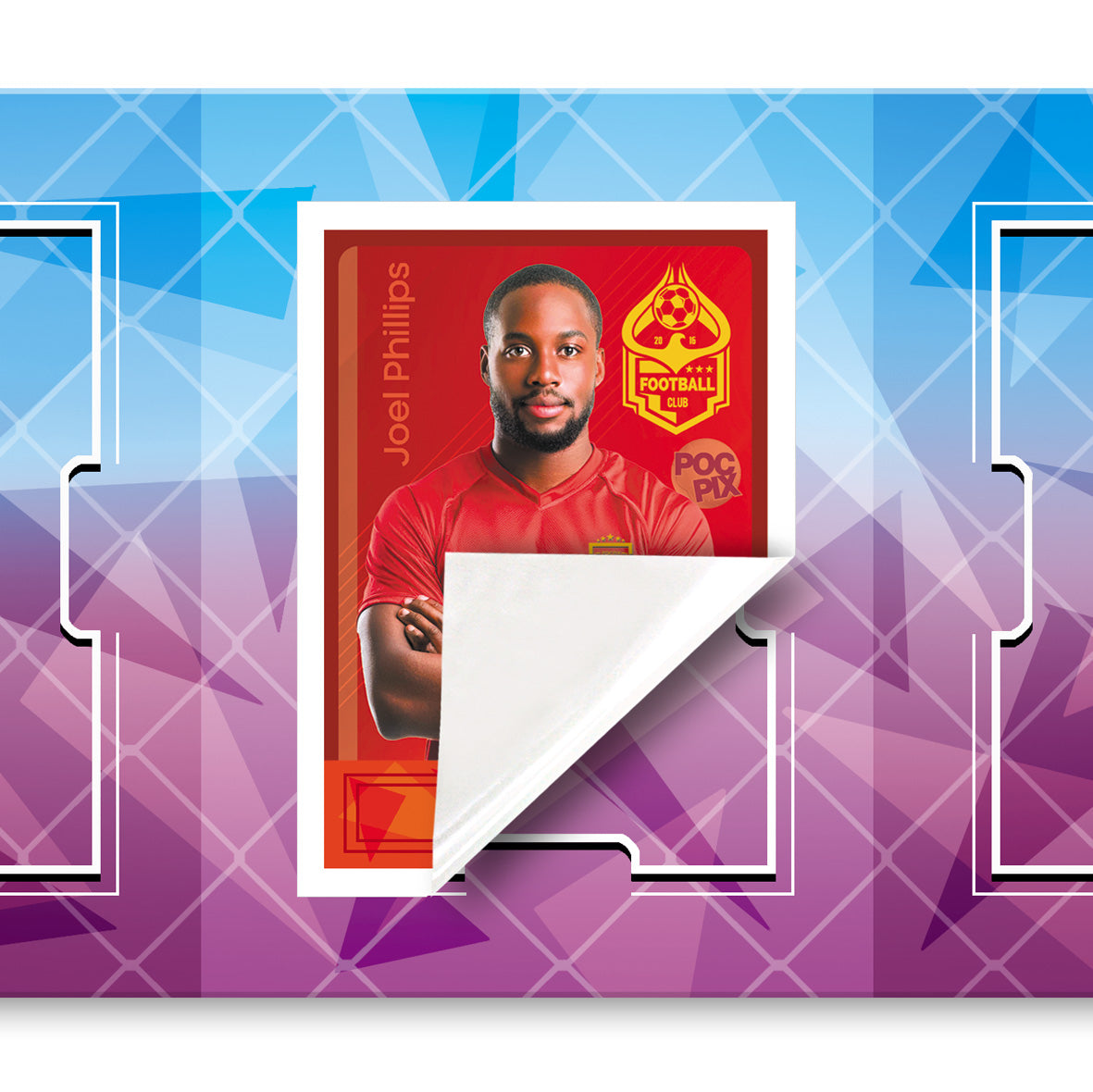 Pocket TCG Football Sticker Collection Book : All Stars