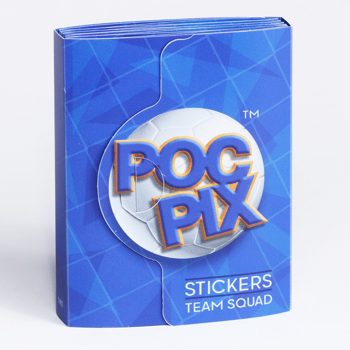 Pocket TCG Football Sticker Collection Book : Royal Blue