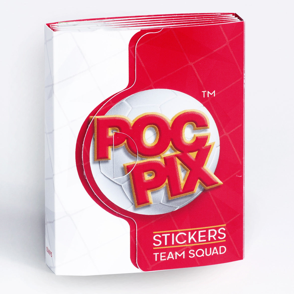 Pocket TCG Football Sticker Collection Book : Red & White