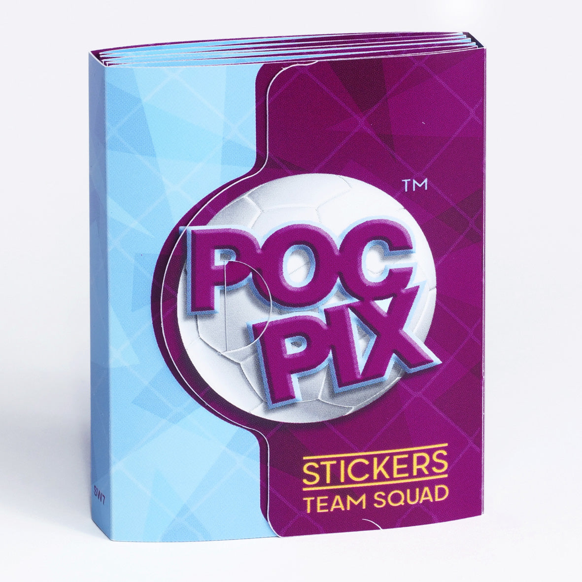 Pocket TCG Football Sticker Collection Book : Claret & Blue