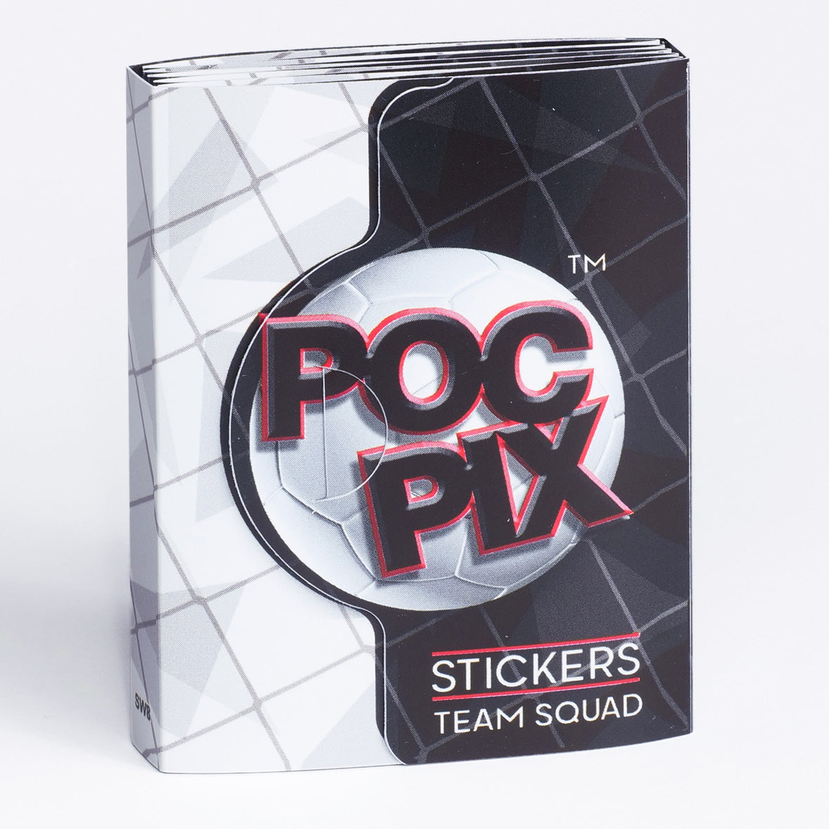 Pocket TCG Football Sticker Collection Book : Black White