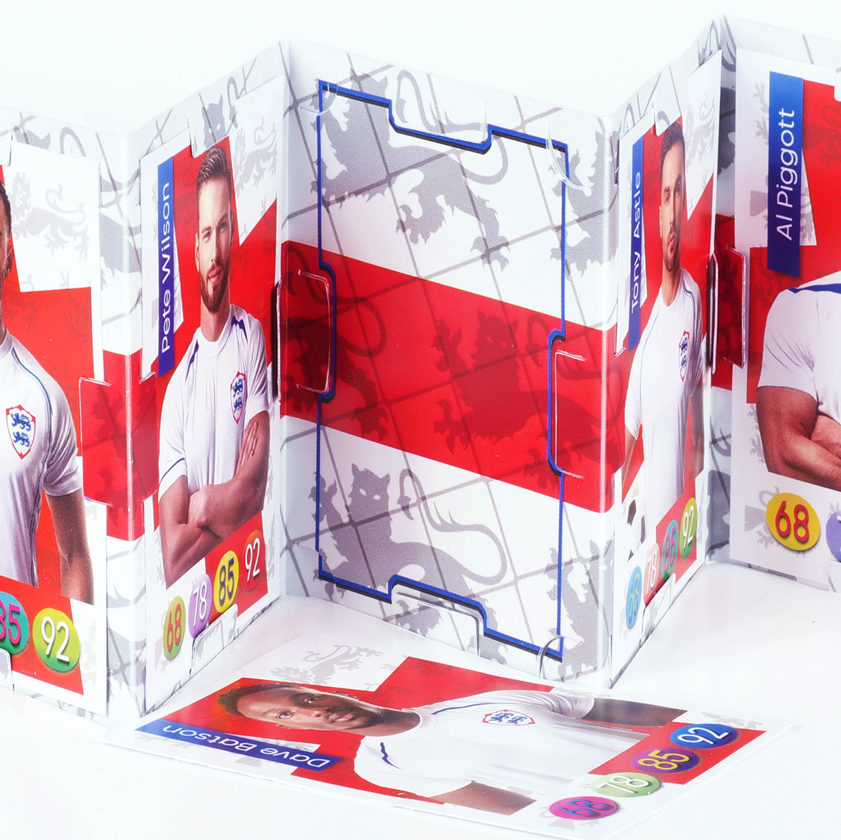 Pocket Trading Card Binder: Football Team Squad : England
