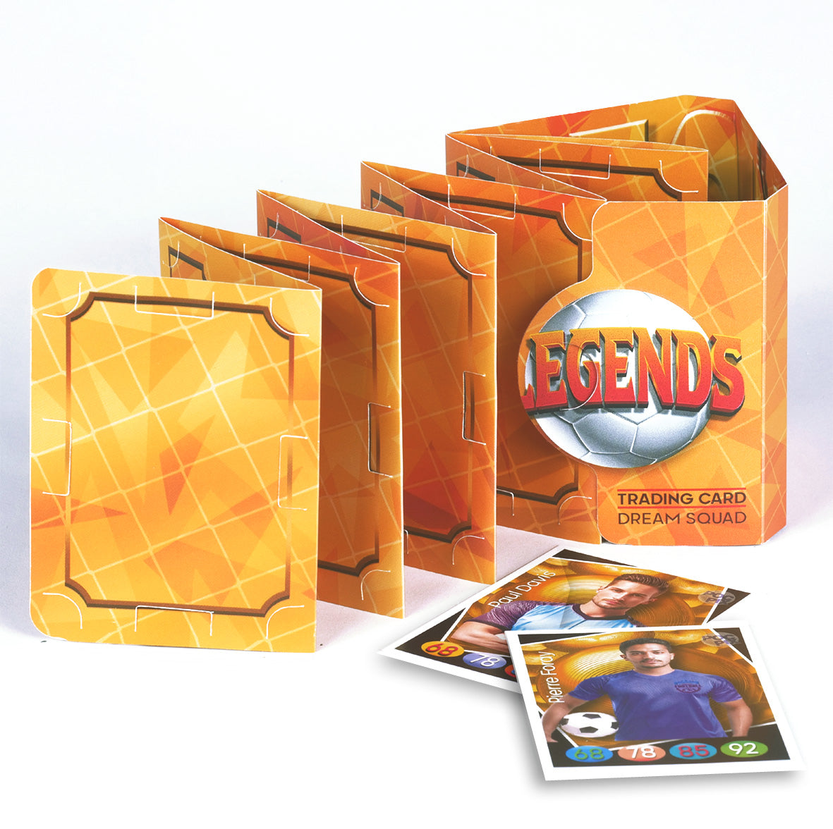 Pocket Trading Card Binder Album : International Football : Legends