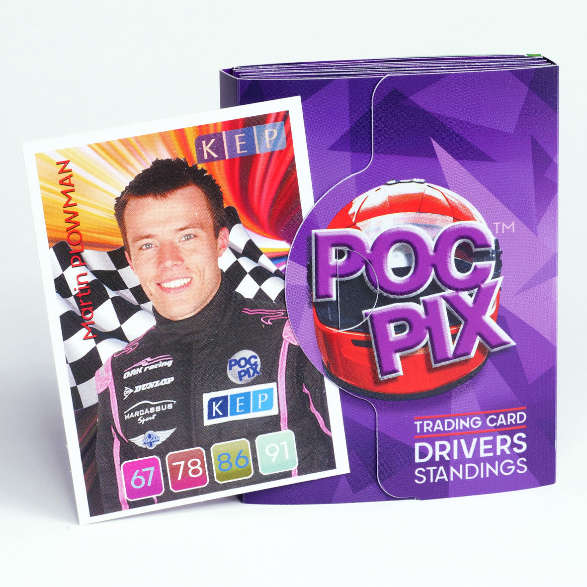 Pocket Trading Card Binder Album : Drivers Standings
