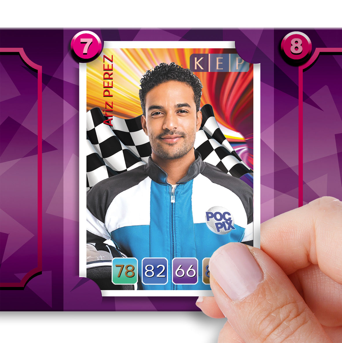 Pocket Trading Card Binder Album : Drivers Standings