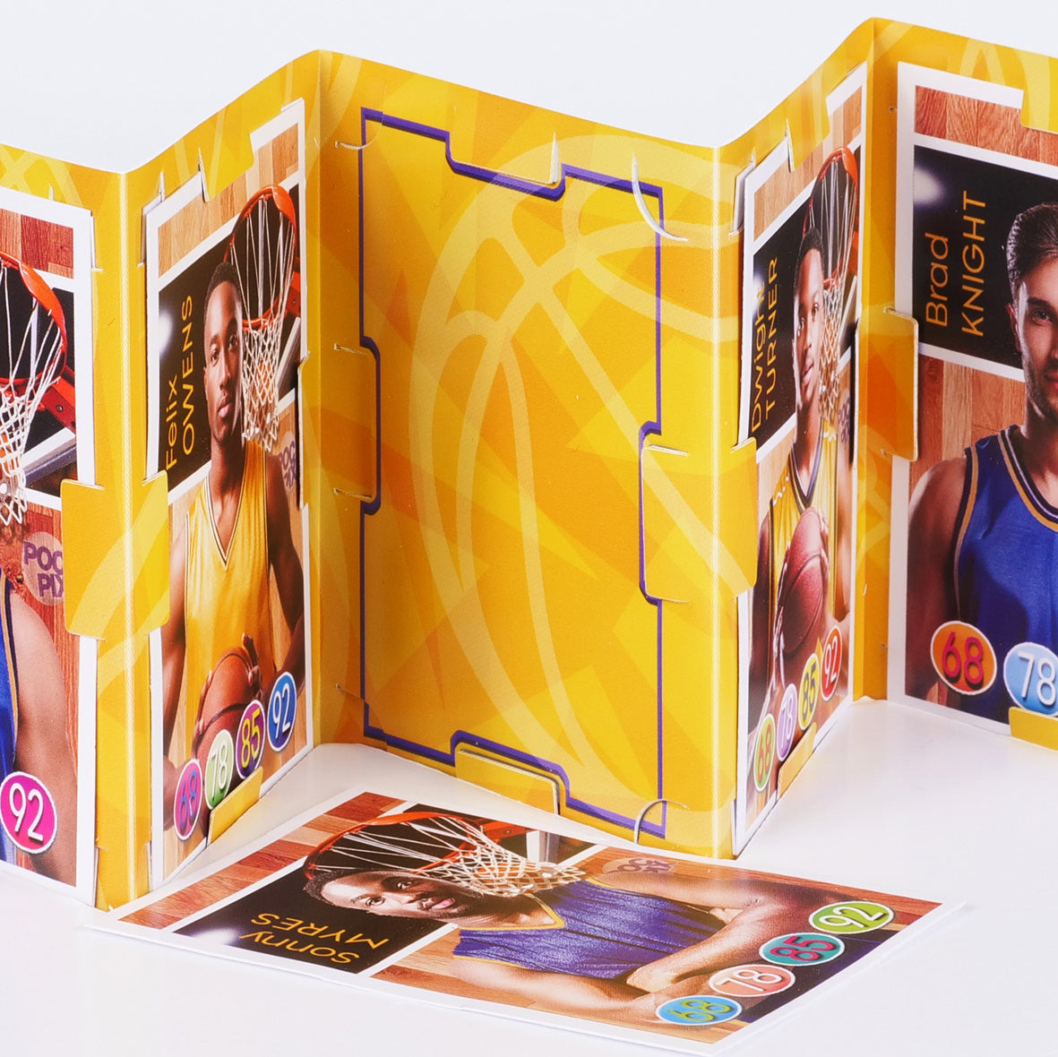 Pocket Trading Card Binder : Basketball NBA TCG Team