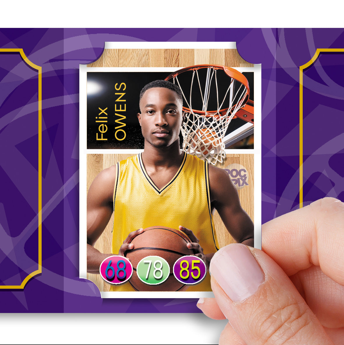 Pocket Trading Card Binder : Basketball NBA TCG Team