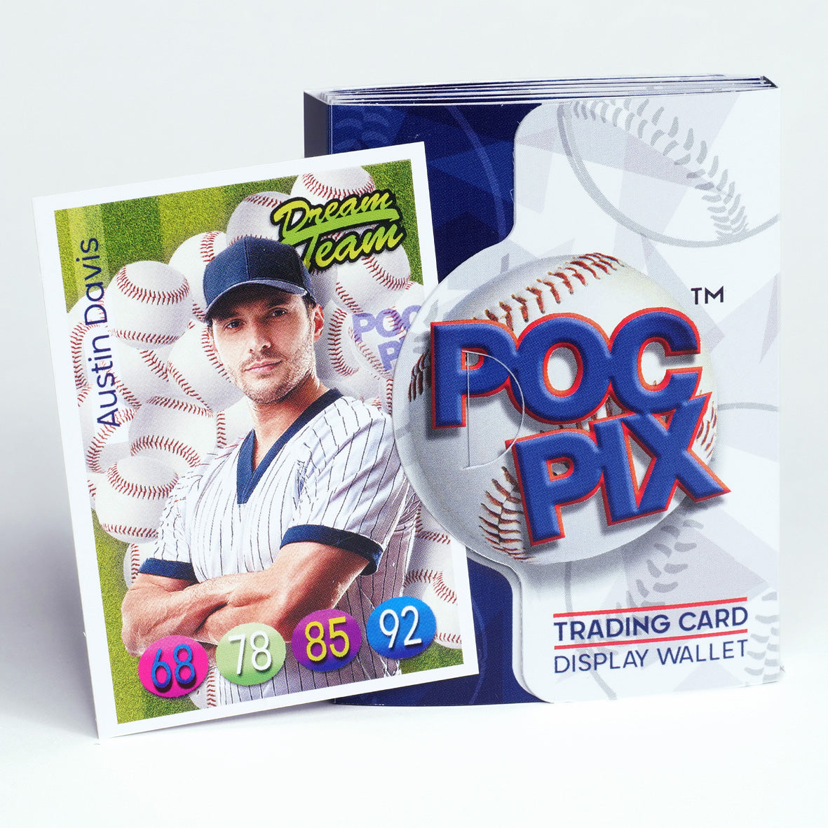 Pocket Trading Card Binder Album : Baseball All-Stars