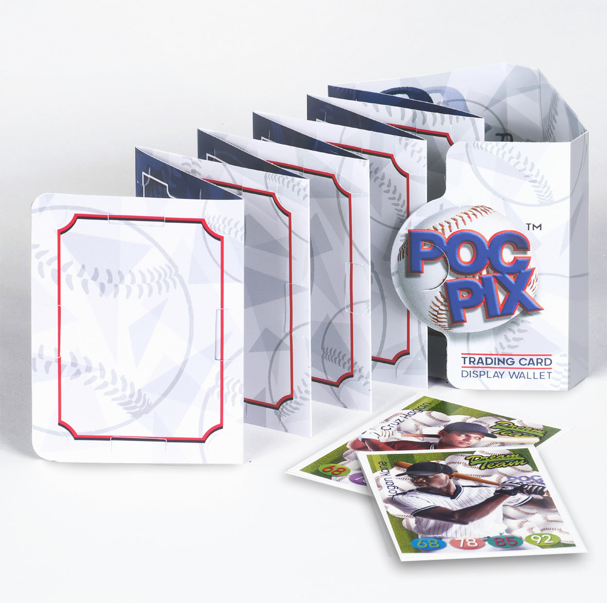 Pocket Trading Card Binder Album : Baseball All-Stars