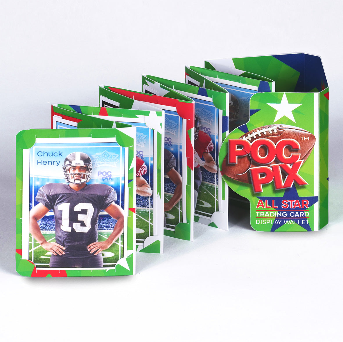 Pocket Trading Card Binder Album : NFL Football / All-Stars