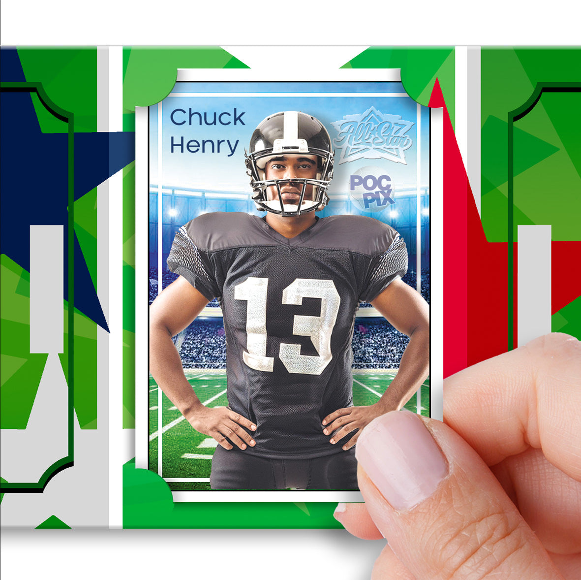Pocket Trading Card Binder Album : NFL Football / All-Stars