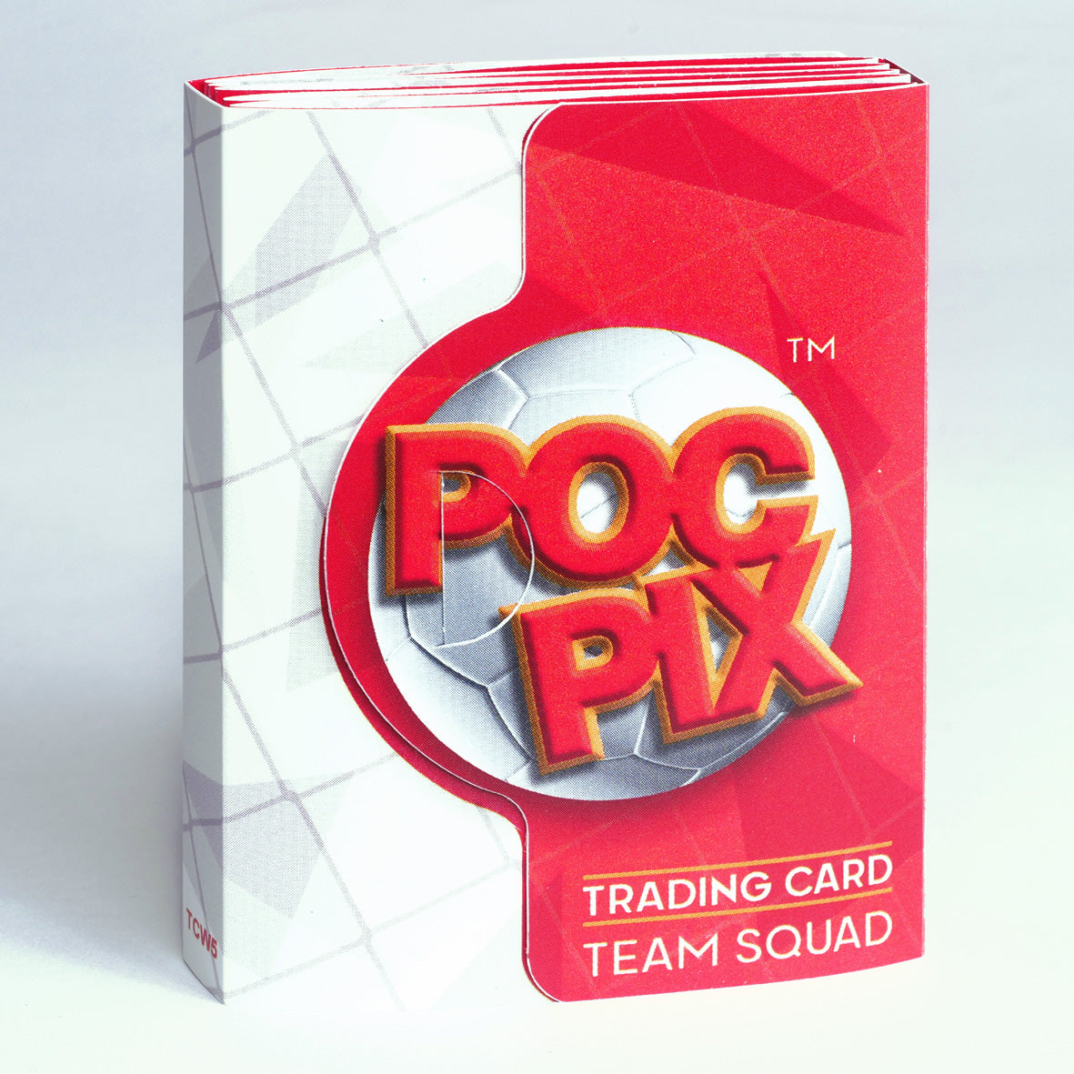 Trading Card Album Wallet : Football Team : Red White