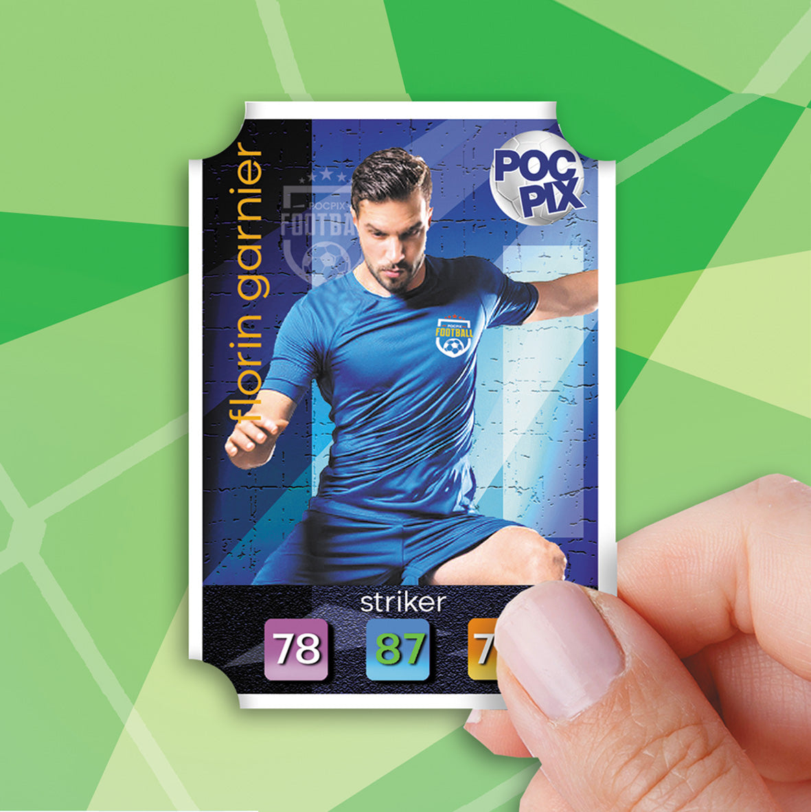 Trading Card Poster : Team Sheet : Teams or All-Stars : Green Dream Team