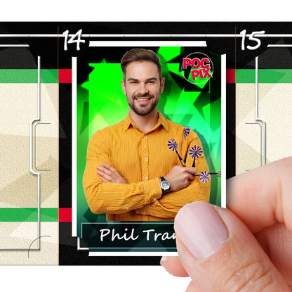 Pocket Trading Card Binder Album : Darts : Player Rankings