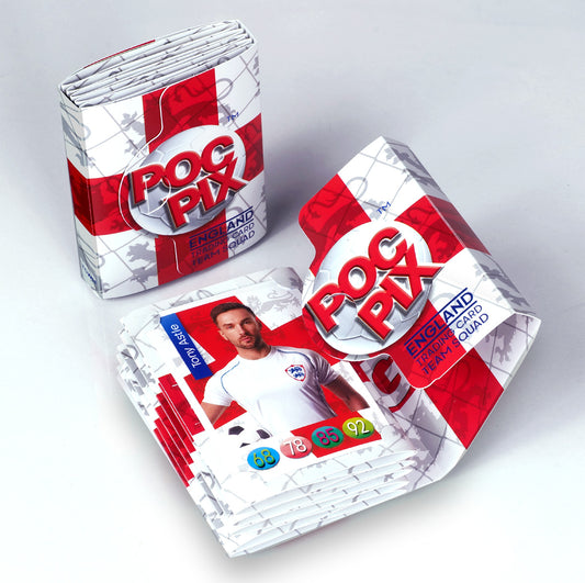 Pocket Size England trading card binder or TCG collector trading card display wallet for football cards this compact trading card album is the best card storage solution.