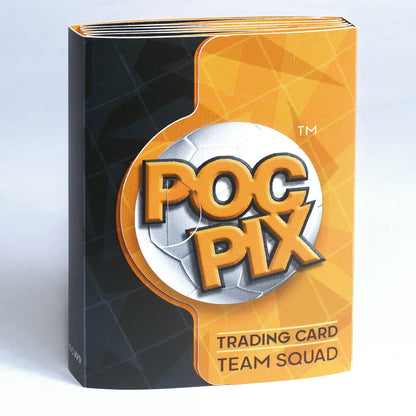 Poc Pix pocket size trading card display album wallet in gold and black