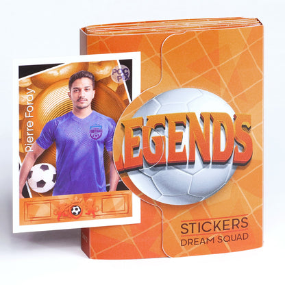 Pocket TCG Football Sticker Collection Book : Legends / Dream Team