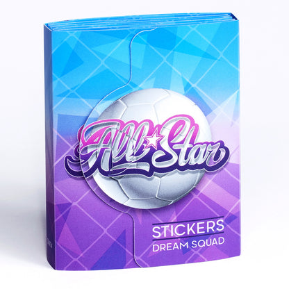 Pocket TCG Football Sticker Collection Book : All Stars