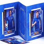 Pocket TCG Football Sticker Binder Wallet : Royal Blue