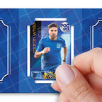 Pocket TCG Football Sticker Binder Wallet : Royal Blue