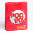 Pocket TCG Football Sticker Collection Book : Red Gold