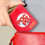 Pocket TCG Football Sticker Collection Book : Red Gold
