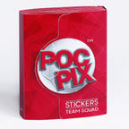 Pocket Football Sticker Collection Book : Red