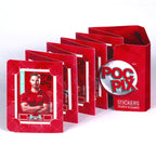 Pocket Football Sticker Collection Book : Red