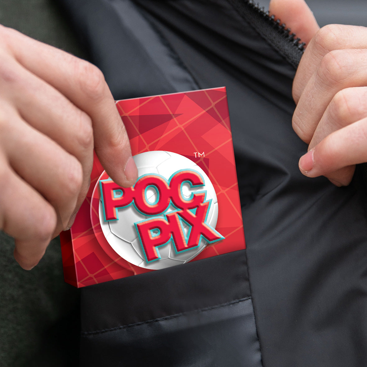 Pocket Football Sticker Collection Book : Red