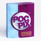 Pocket TCG Football Sticker Collection Book : Claret & Blue