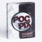 Pocket TCG Football Sticker Collection Book : Black White