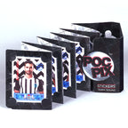Pocket TCG Football Sticker Collection Book : Black White