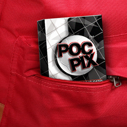 Pocket TCG Football Sticker Collection Book : Black White
