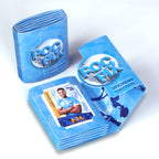 Double Sided Pocket Football Sticker Collection Book or Trading Card Binder for City Blues & football sticker cards, Panini football stickers, or TCG stickers.