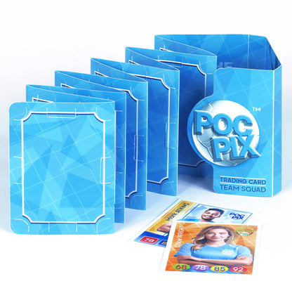 Pocket Trading Card Binder: Football Team: Sky Blue