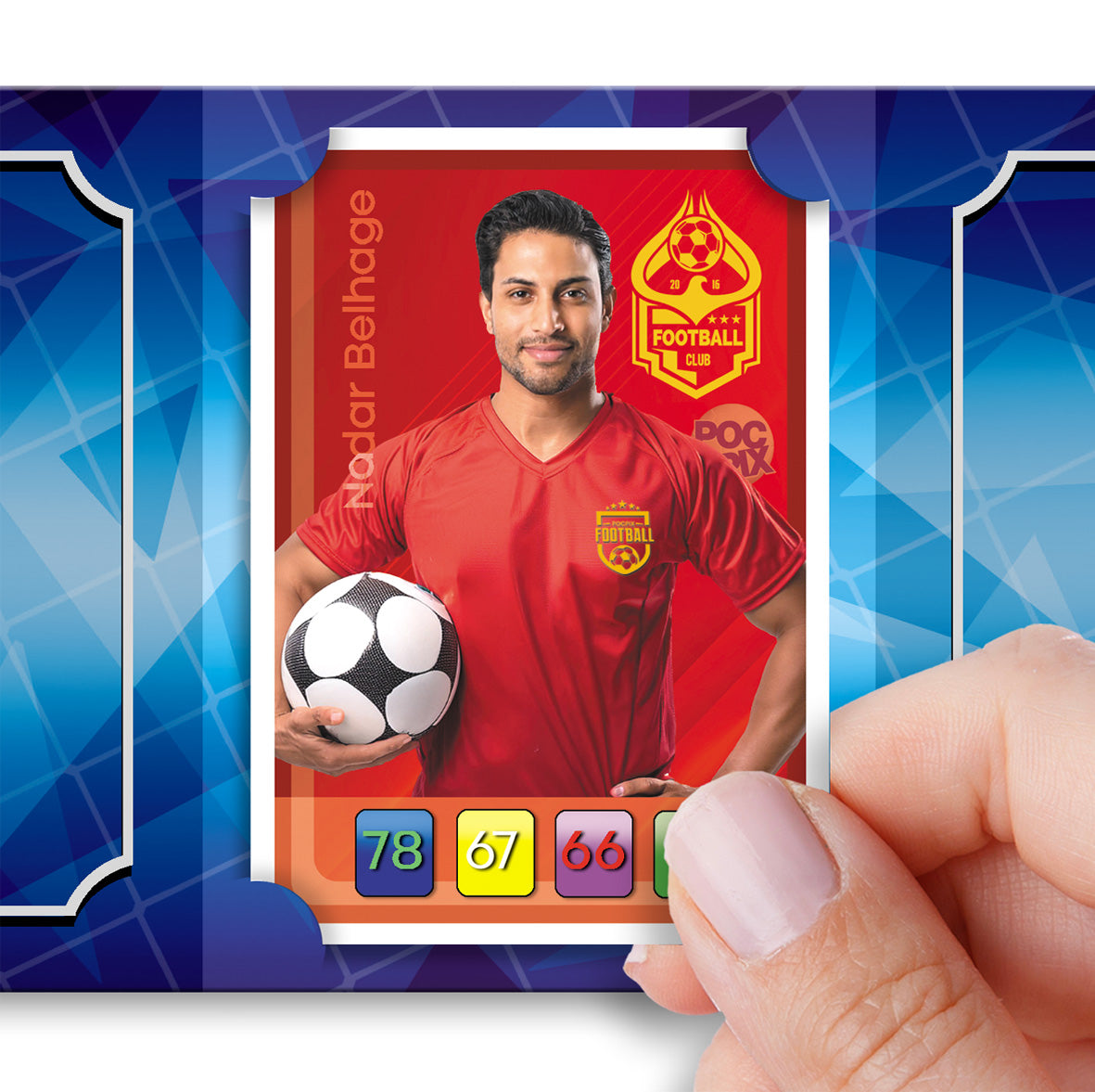 Trading Card Display Wallet : Football / All -Stars : Swaps