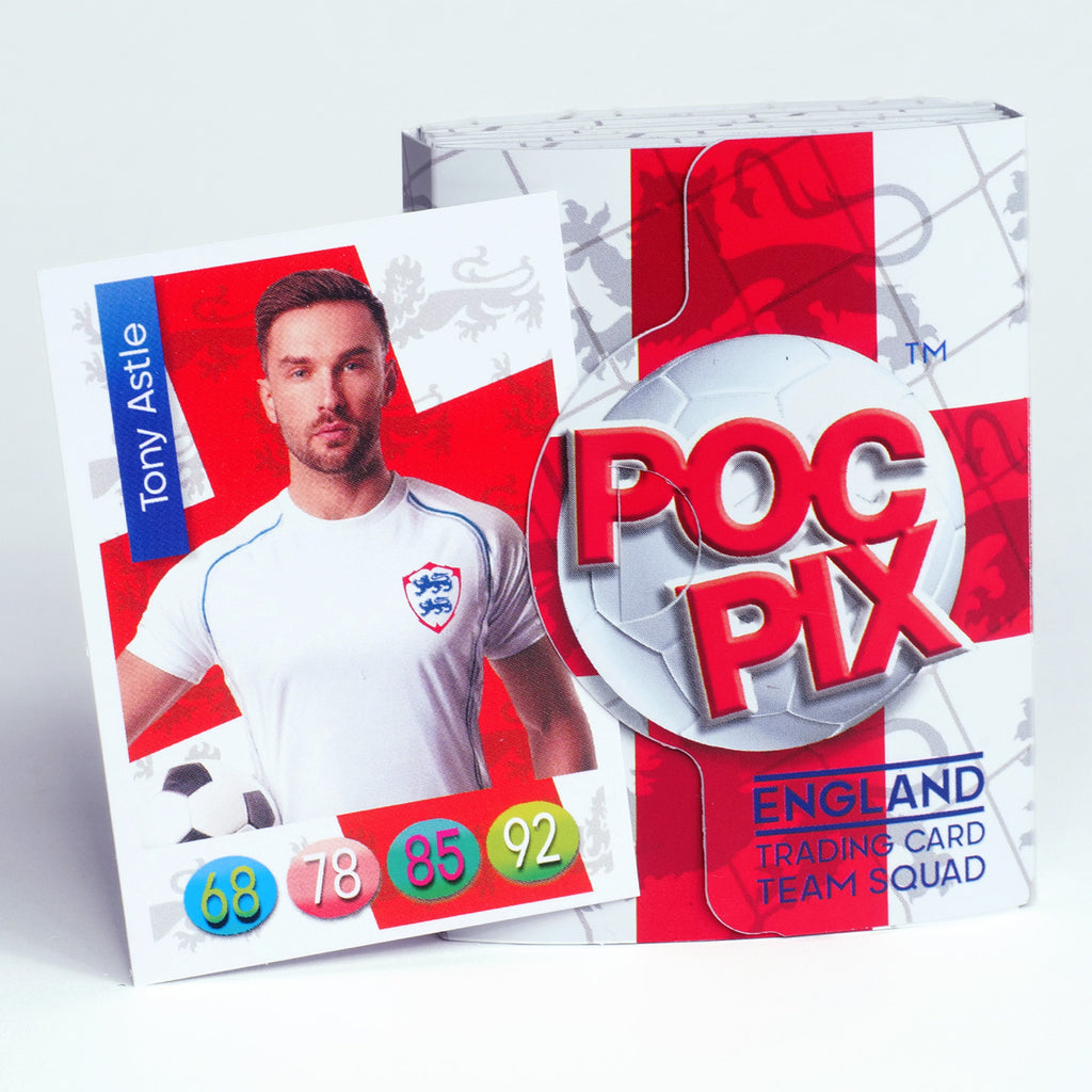 Pocket Trading Card Binder: Football Team Squad : England