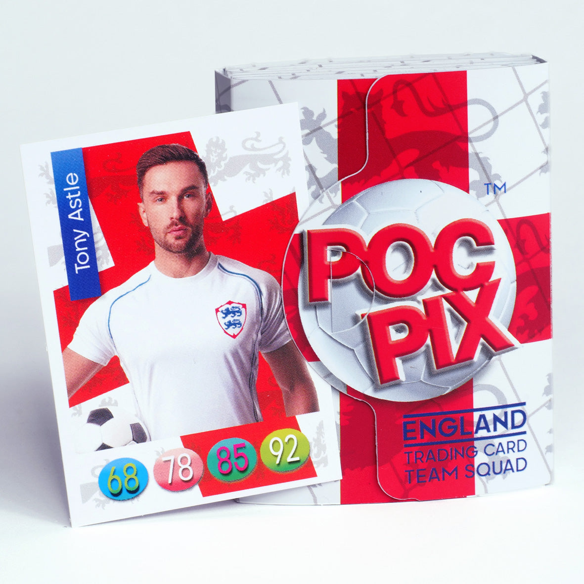 Pocket Trading Card Binder: Football Team Squad : England
