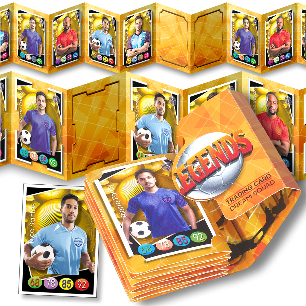 Pocket Trading Card Binder Album : International Football : Legends
