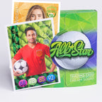 Pocket Trading Card Binder Album : Football Team / All-Stars