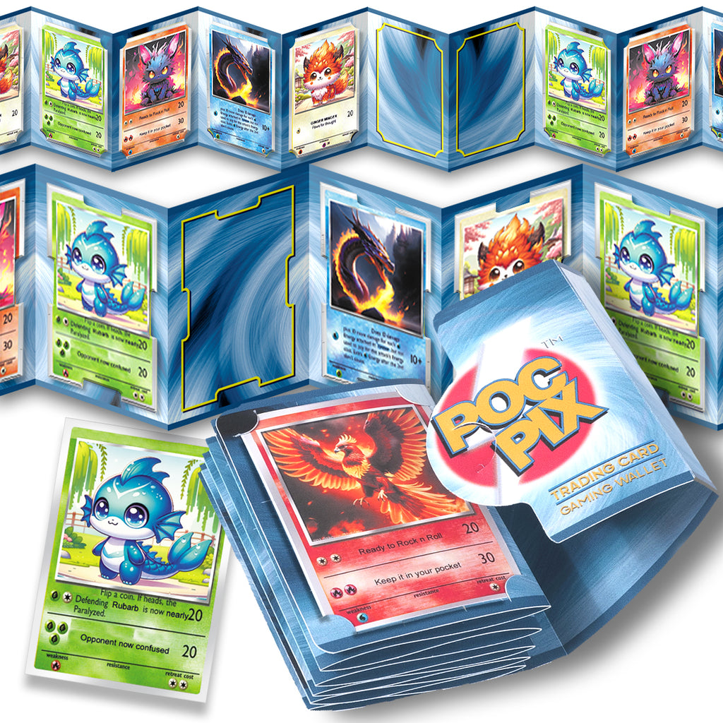 Pocket Trading Card Binder Wallet : Pokémon TCG Game