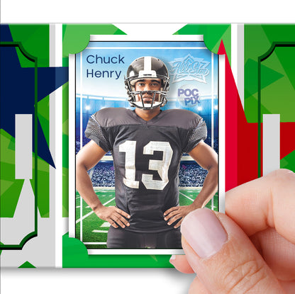 Pocket Trading Card Binder Album : NFL Football / All-Stars