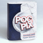 Pocket Trading Card Binder : Football Team : Navy & White